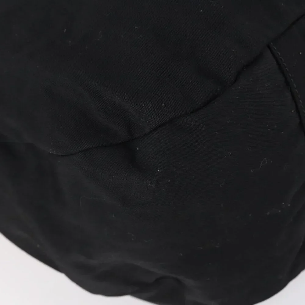 Authentic GUCCI Shoulder Bag Canvas Black Silver - Picture 8 of 16